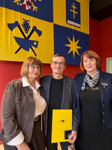 Zdeněk Kasper převzal cenu Zlínského kraje a bronzovou medaili ČOS za dlouholeto - 10.12.2025