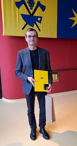 Zdeněk Kasper převzal cenu Zlínského kraje a bronzovou medaili ČOS za dlouholeto - 10.12.2025